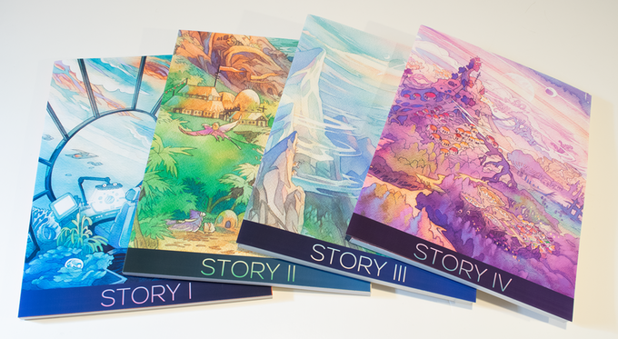 1001 odysseys kickstarter storybook