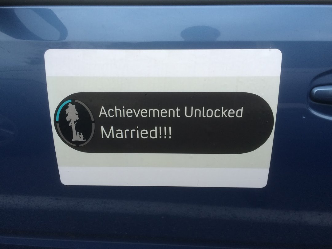 Achievement Unlocked Marriage