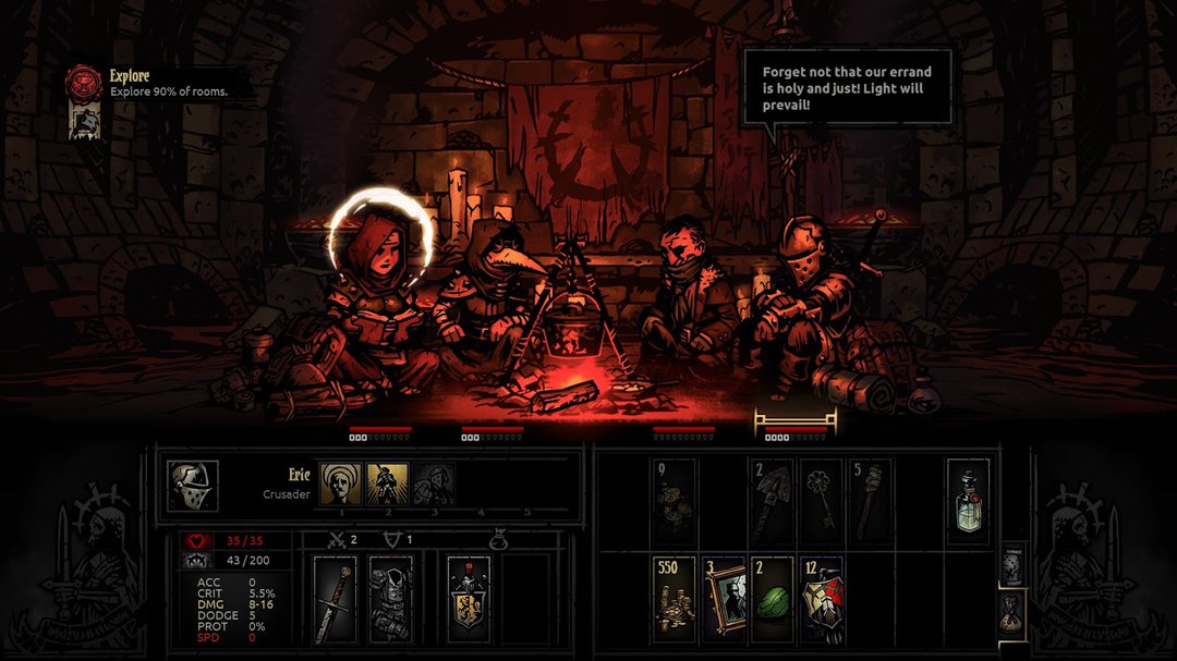 Darkest Dungeon Rest