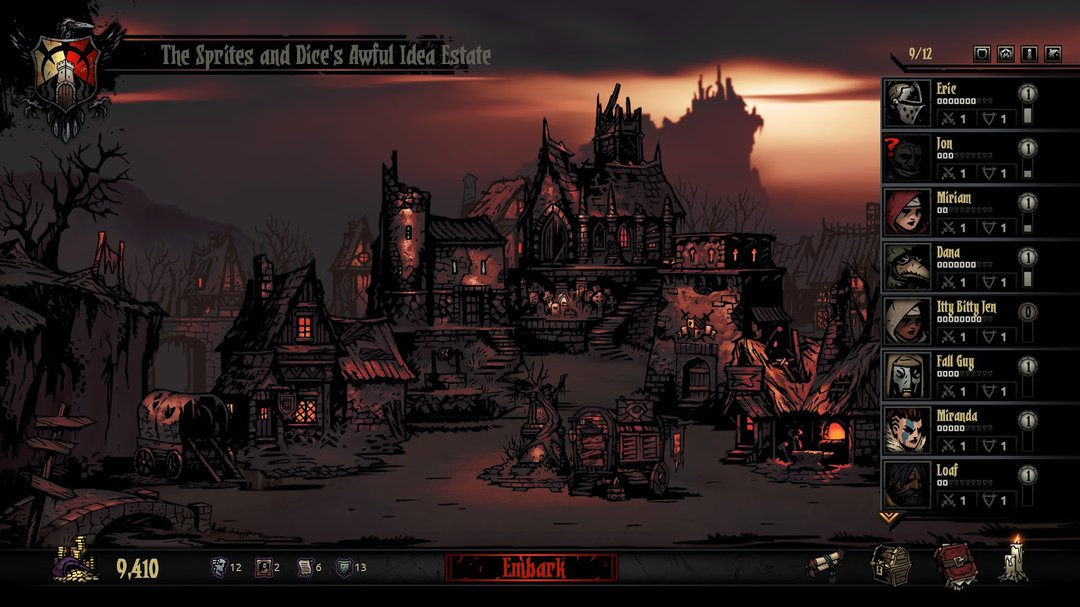 Darkest Dungeon Town 01
