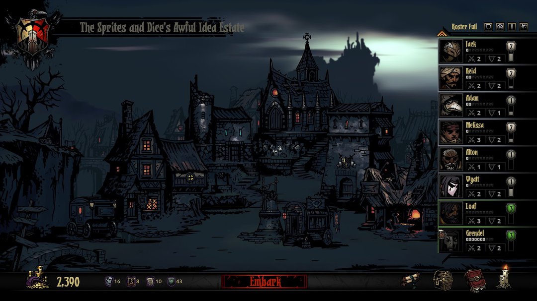 Darkest Dungeon Town 02