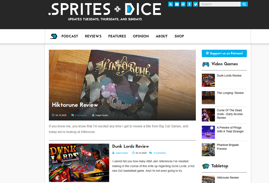 Old Sprites and Dice Website Second Edition.png