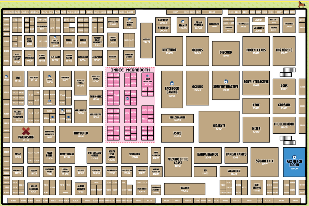 PAX East 2022 Expo Hall Map.png