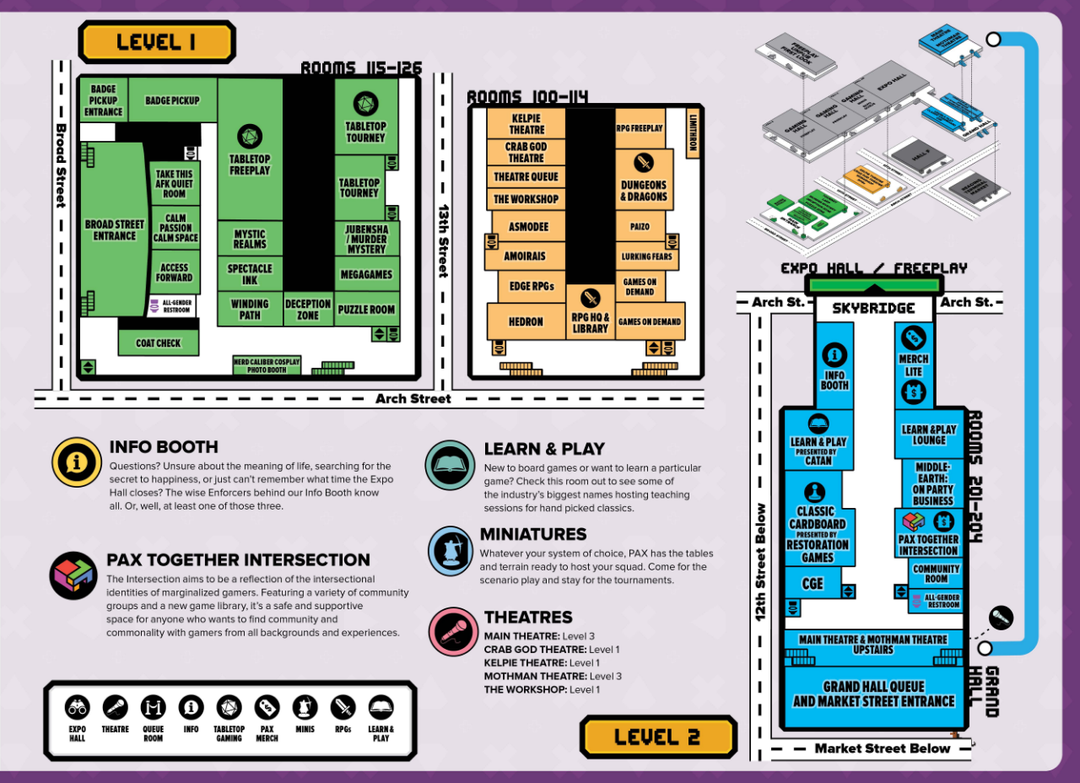 PAX Unplugged 2025 Level 1 Floor Plan Map.png