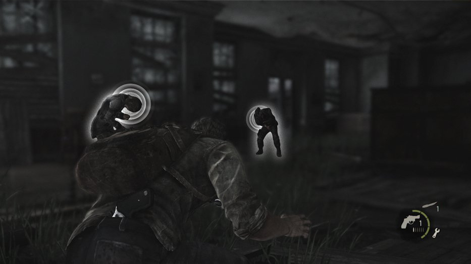 The Last of Us - Listen Mode screenshot