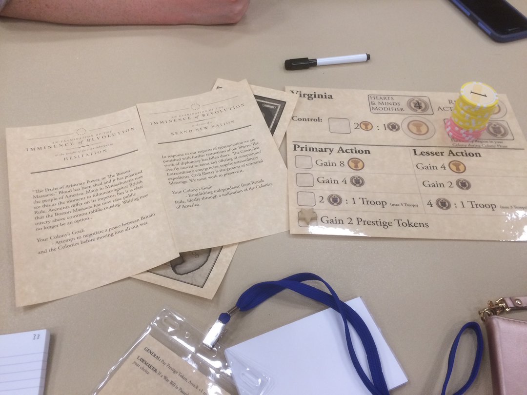 The World Turned Upside Down Megagame Start and Initial Rules.JPG