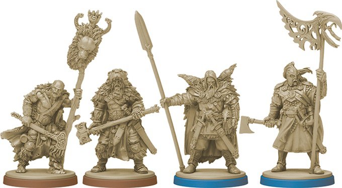 blood rage review miniatures