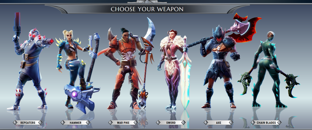 dauntless weapons