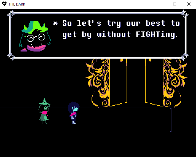 deltarune fight