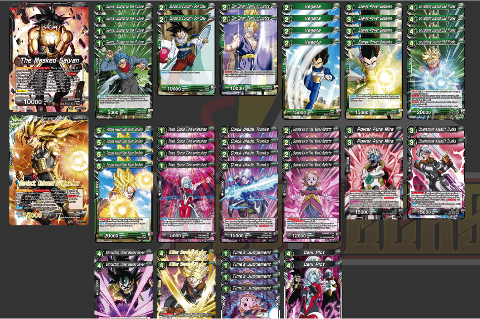 dragon ball deck