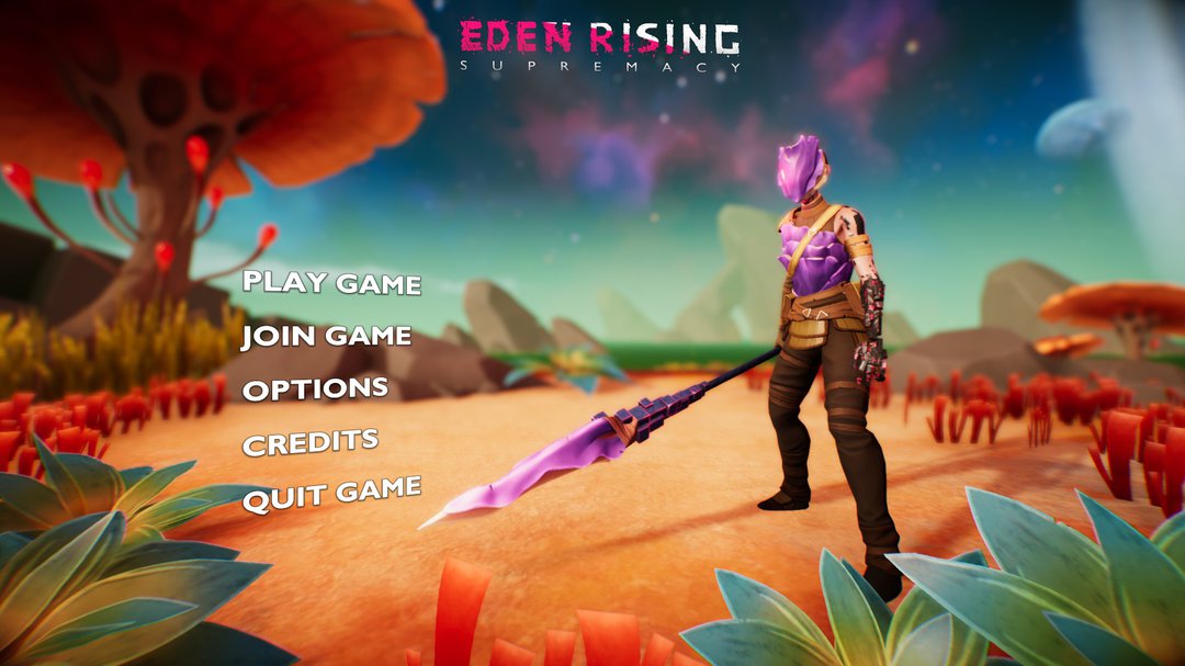 eden rising main menu