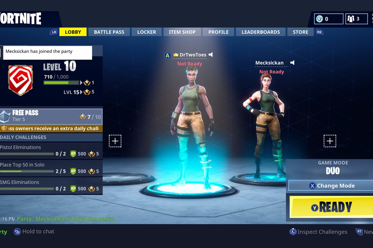 fortnite lobby header