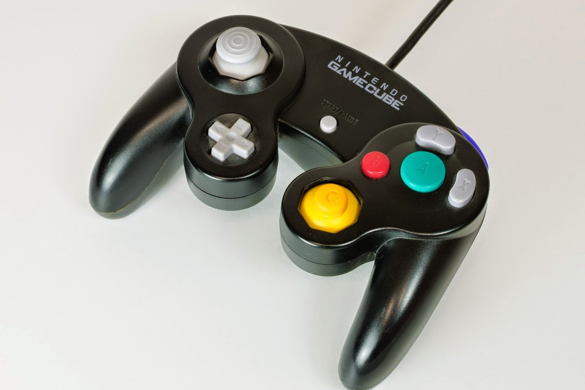 gamecube controller black