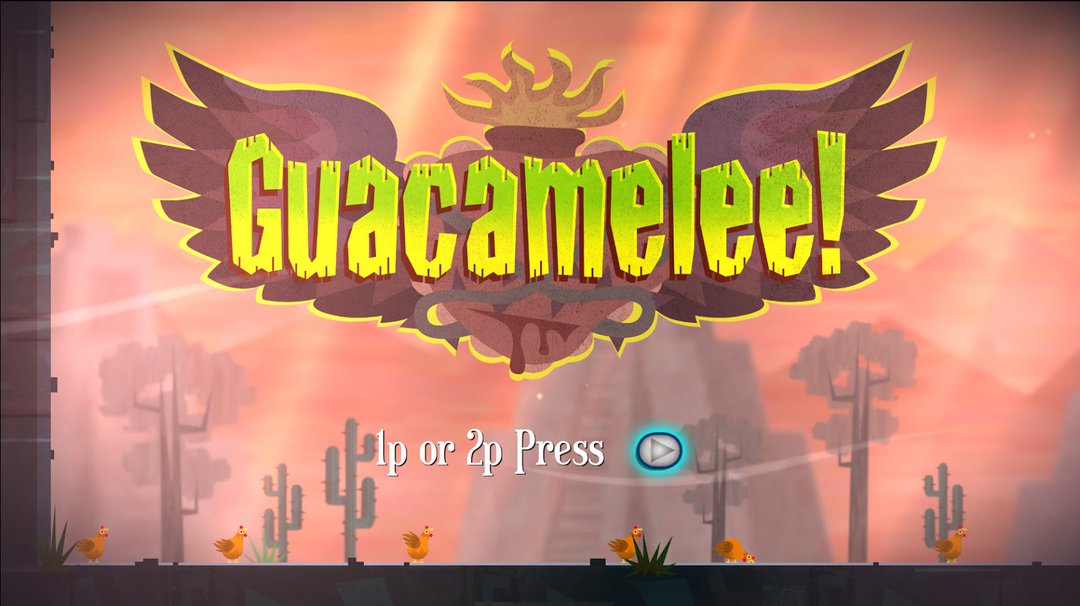 guacamelee title screen