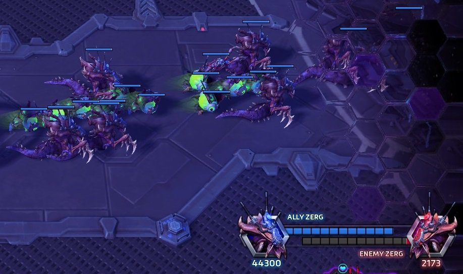 heroes zerg attack