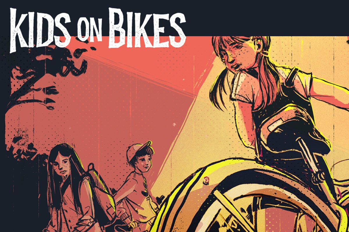 kids on bikes header