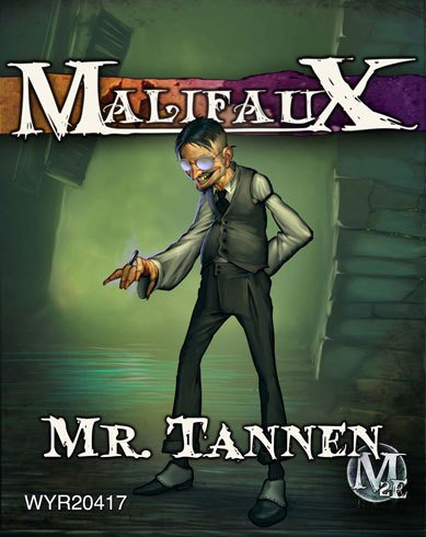 Character art for Mr. Tannen from Malifaux