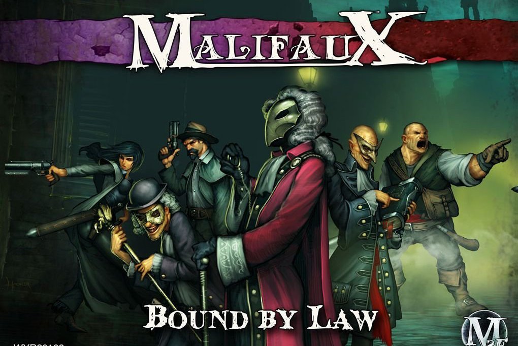 malifaux bound by law sprites and dice