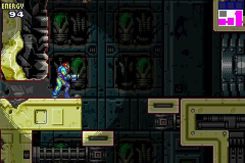 metroid fusion screenshot