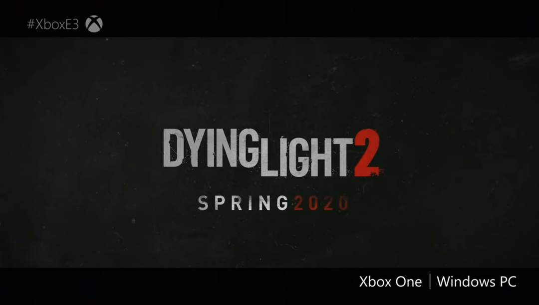 microsoft e3 2019 dying light 2