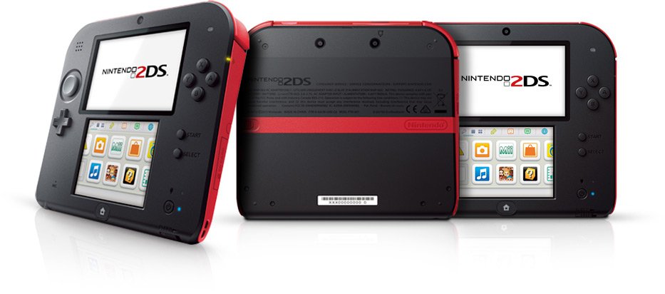 nintendo 2ds red