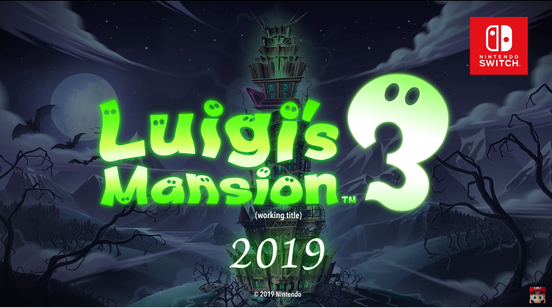 nintendo direct luigi mansion