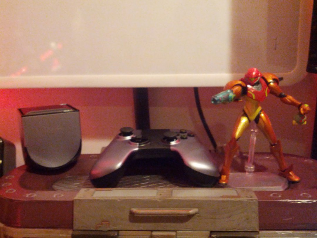 ouya controller samus figure