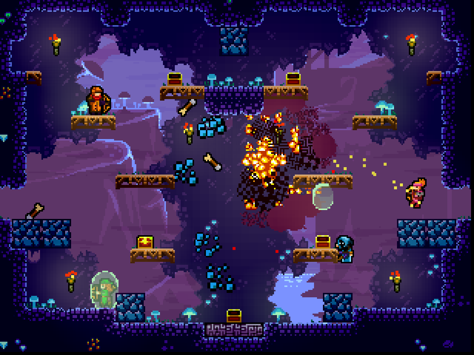 ouya towerfall bomb arrows