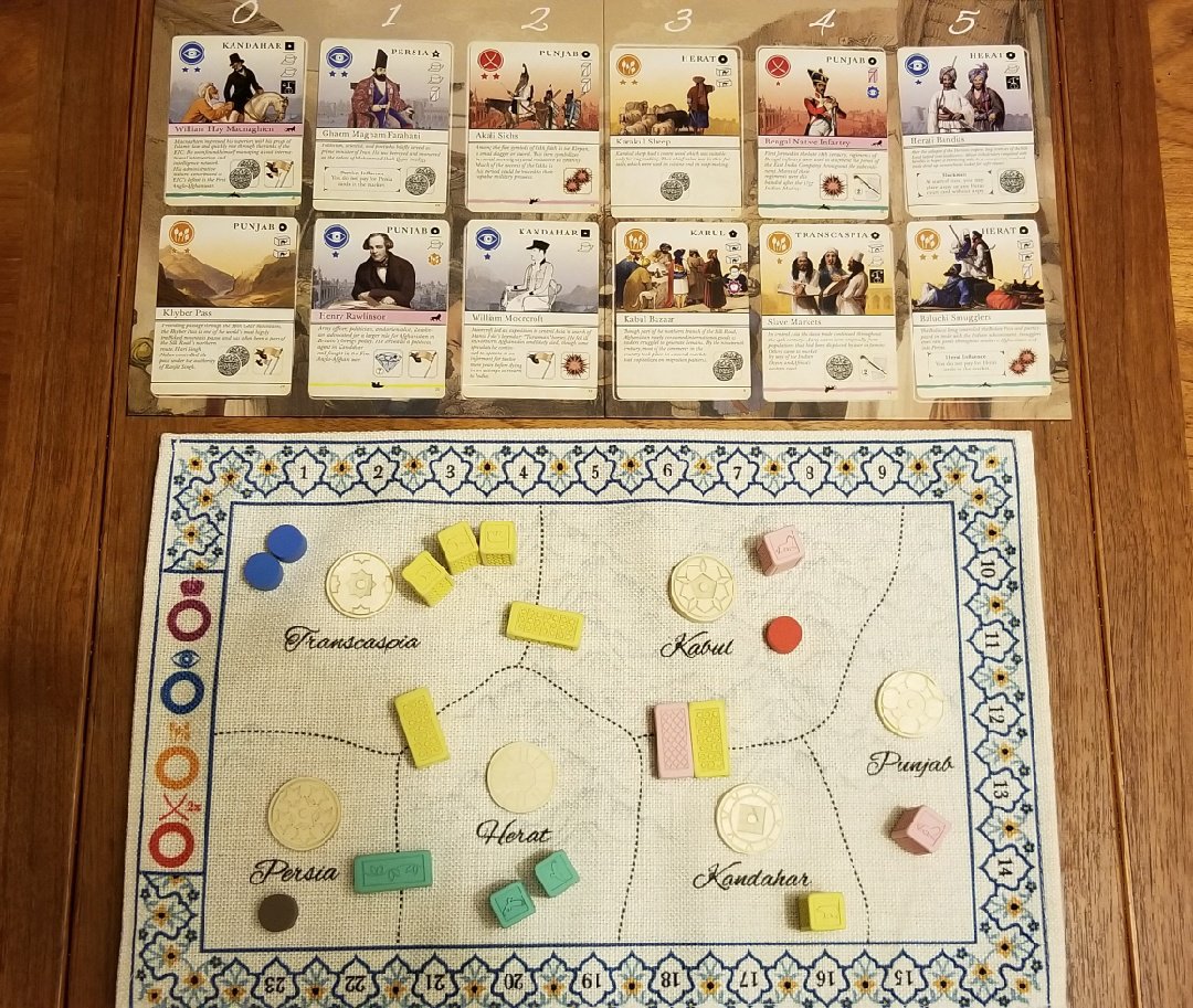 pax pamir board setup