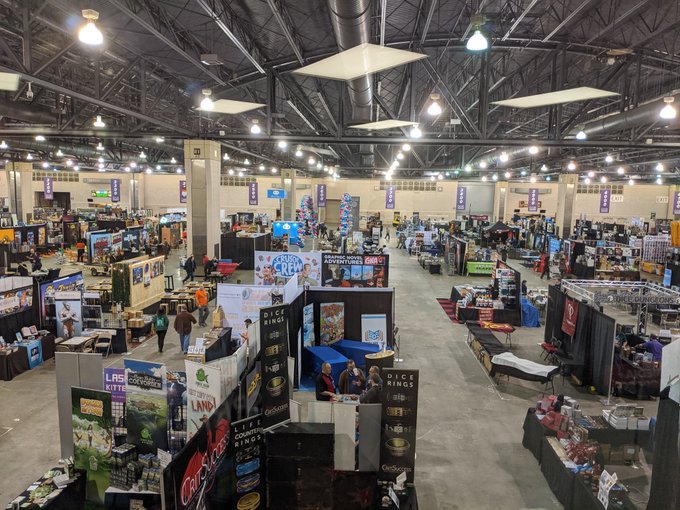 pax unplugged 2019 empty show floor 0