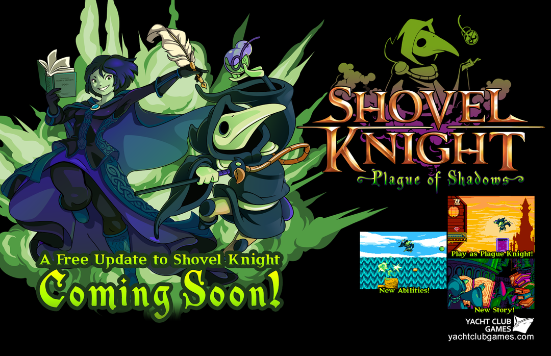 shovel knight plague of shadows dlc update