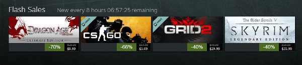 steam flash sales