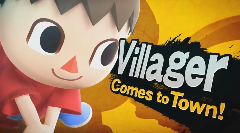 super smash brothers wii u villager