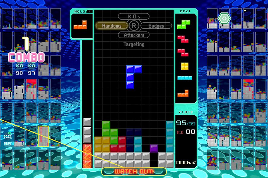 tetris 99 game