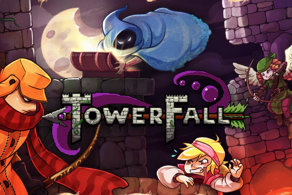 towerfall title screen