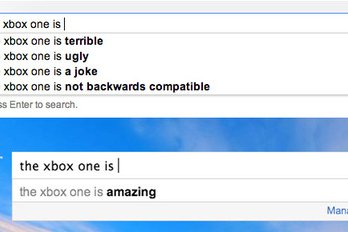 xbox one bing vs google