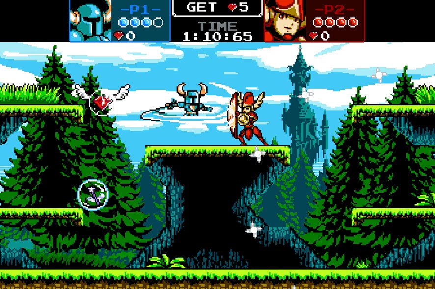 yacht club cyber shadow and shovel knight showdown 0